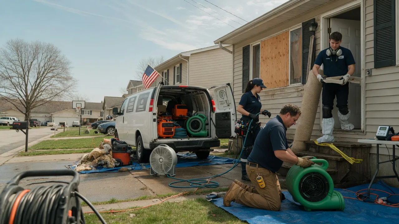 Water Damage Restoration in Greenleaf, WI near me
